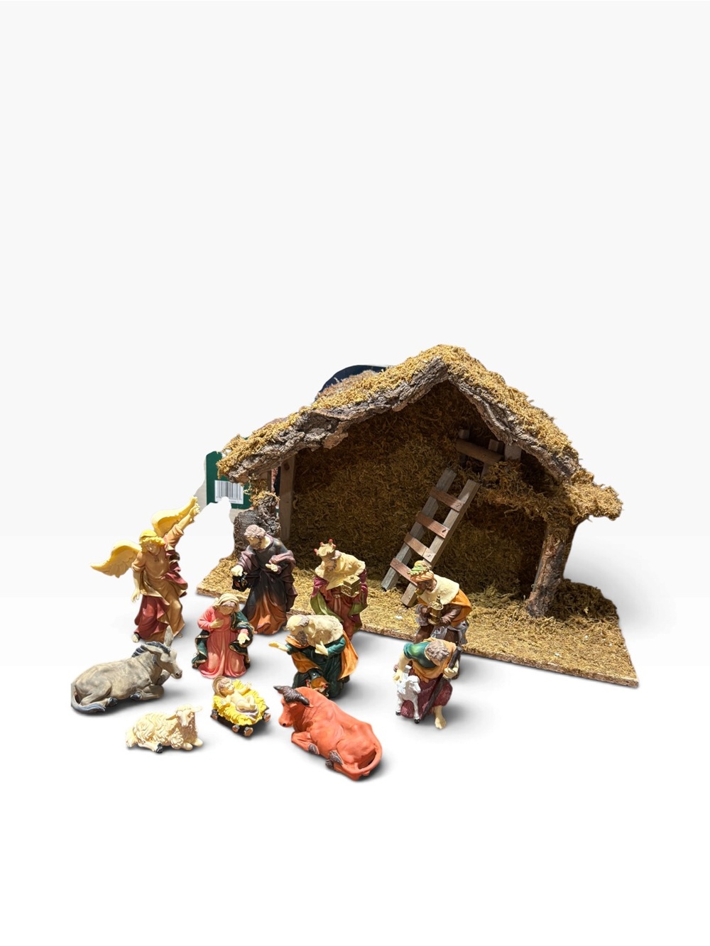 Vintage Pacific Rim Traditional Nativity Set Christmas holiday decor